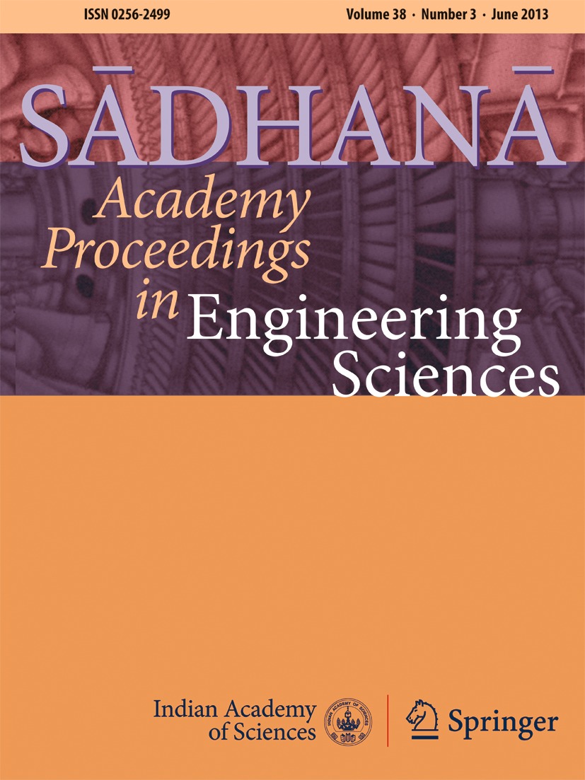 Sadhana Academy Proceedings in Engineering Sciences cover