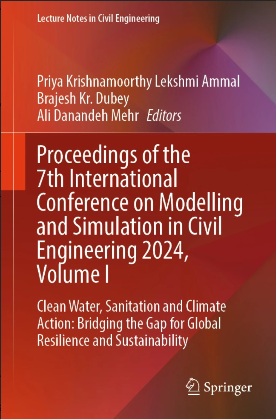 ICMSC 2024 Springer Nature Volume 1